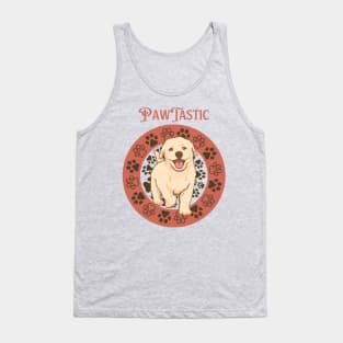 PawTastic! - Cute Puppy and Paws Tank Top
